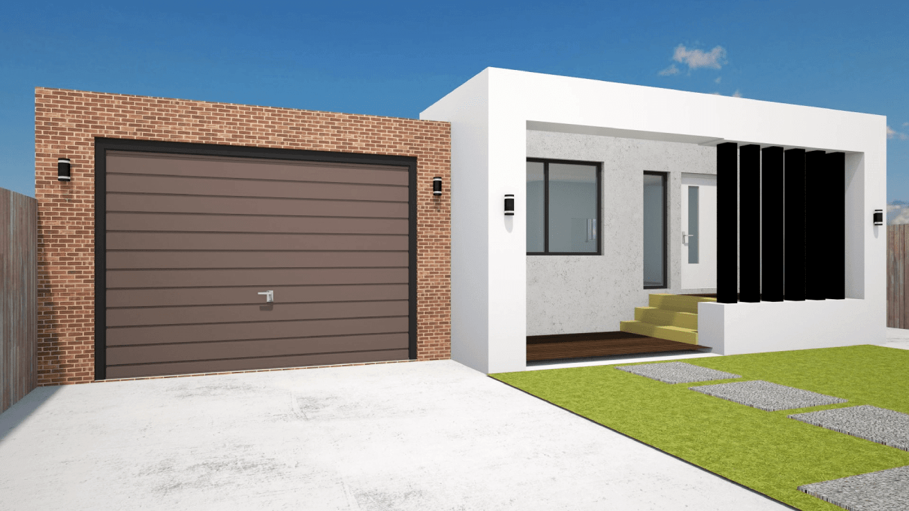 旋转木马04中的室外渲染示例