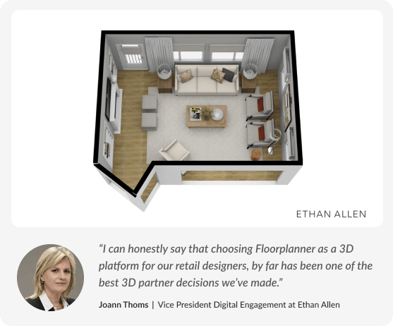 渲染和 Floorplanner 用户评论的截图