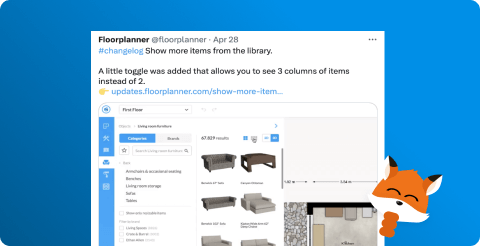 Floorplanner 的 Twitter