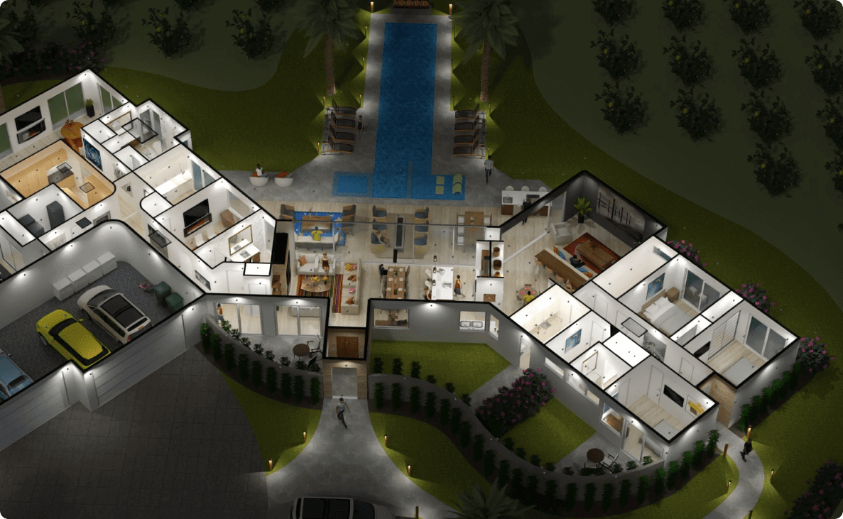 旋转木马01中的各种渲染示例